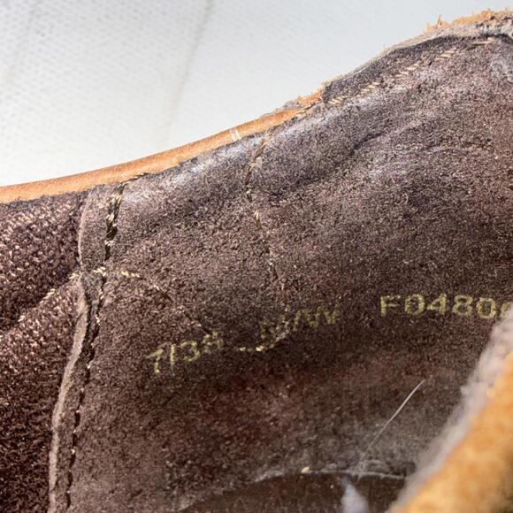 Born Kent Loafers Brown Leather Slip on Casual Gorpcore Unisex Work Shoes Sz 38 - Picture 2 of 15